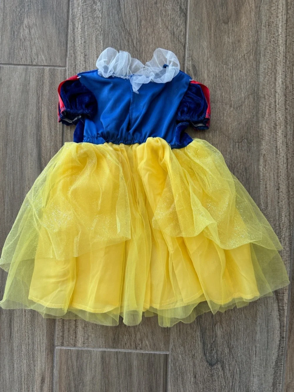 Disney Baby Snow White Princess Costume Dress w Red Bow. Size 2T. - Picture 6 of 6